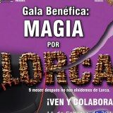 SE SUSPENDE LA ACTIVIDAD "TARDE DE MAGIA. TODOS POR LORCA" POR LAS PREVISIONES CLIMATOLÓGICAS PREVISTAS PARA MAÑANA