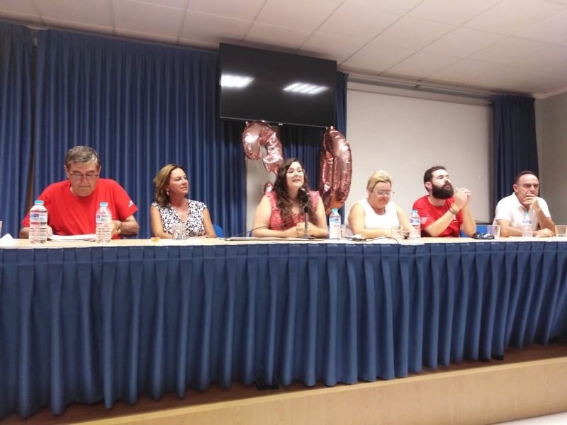 Autoridades municipales asisten a la clausura de las XXX Jornadas de Formacin organizadas por la Asociacin Regional Murciana de Hemofilia en La Charca