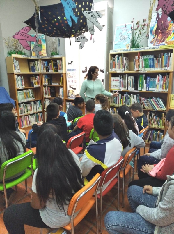 La Biblioteca Municipal Mateo Garca comienza las actividades del programa de Animacin a la Lectura para el cuso 2019/2020, que se oferta a los centros de enseanza de Totana