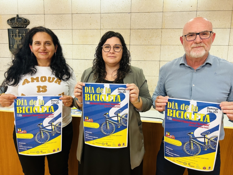 El Día de la Bicicleta se celebra este domingo 3 de noviembre, con salida en el Pabellón de Deportes 