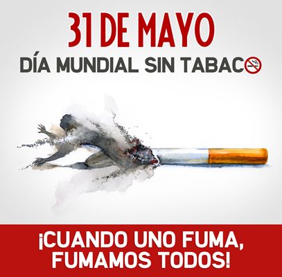 El Ayuntamiento de Totana conmemora el Da Mundial sin Tabaco para concienciar a la poblacin sobre los riesgos de su consumo