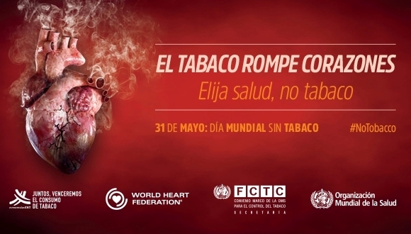 El Ayuntamiento se suma a la campaa de sensibilizacin con motivo del Da Mundial Sin Tabaco que se celebra hoy, centrndose en las consecuencias del riesgo cardiovascular sobre la salud