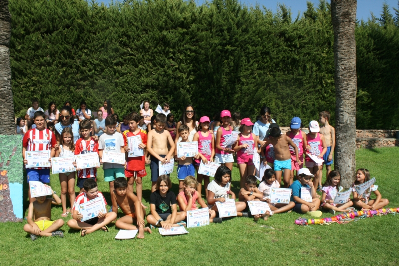 Se clausura la segunda quincena del Campus de Verano en el Polideportivo Municipal 