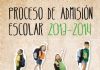 LA CONCEJALÍA DE EDUCACIÓN INFORMA DE QUE HOY SE ABRE EL PROCESO DE ADMISIÓN DE ALUMNOS DE SEGUNDO CICLO DE EDUCACIÓN INFANTIL, EDUCACIÓN PRIMARIA, SECUNDARIA Y BACHILLERATO PARA EL CURSO ESCOLAR 2013/2014