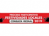 Mañana 4 de julio finaliza el plazo para participar en la consulta vecinal, promovida por la Concejalía de Participación Ciudadana, para elegir las dos festividades locales del año 2019