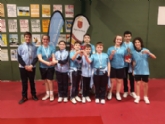   Los equipos Benjamín e Infantil del CES La Milagrosa, subcampeones regionales de Tenis de Mesa de Deporte Escolar