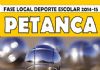 La Concejalía de Deportes organiza el próximo sábado, día 14 de febrero, la Fase Local de Petanca de Deporte Escolar, en las instalaciones el Club de Petanca ‘Santa Eulalia‘
