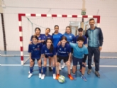 Los equipos juvenil femenino del IES Prado Mayor y masculino del IES Juan de la Cierva de Fútbol Sala de clasifican para los cuartos de final de deportes de equipo al vencer en la Intermunicipal del Grupo 1