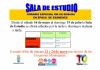 Se amplía el horario de la Sala de Estudio del Centro Sociocultural "La Cárcel" con motivo de los exámenes de final del curso durante los fines de semana