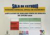 Se amplía el horario de la Sala de Estudio del Centro Sociocultural "La Cárcel" durante los fines de semana de enero por los exámenes universitarios