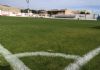La Concejalía de Deportes concluye los trabajos de resiembra del césped natural del estadio municipal "Juan Cayuela", que ya luce con todo su esplendor
