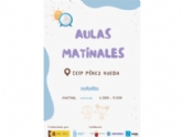  Los Servicios Matinales de Proximidad se vuelven a prestar en diez colegios de Totana como un apoyo público imprescindible para las familias
