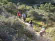LA CONCEJALÍA DE DEPORTES ORGANIZÓ UNA RUTA DE SENDERISMO POR EL VECINO MUNICIPIO DE ALHAMA DE MURCIA EN LA QUE PARTICIPARON 18 DEPORTISTAS - Foto 8