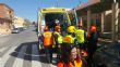 Alumnos del CEIP "Tierno Galván" de Totana participan en un simulacro de evacuación del edificio en caso de incendio - Foto 5