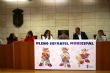Mario Sánchez García, del CEIP "Santa Eulalia", toma posesión como nuevo alcalde infantil de Totana en el transcurso del II Pleno Infantil, que ha llevado por título "Qué hacemos en Totana" - Foto 42