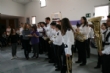 La Orquesta de La Dolorosa y la Banda de La Verónica ofrecen un concierto a los usuarios de los dos Centros de Día de Discapacidad de Totana con motivo de la Semana Santa - Foto 35