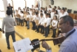 Vídeo. Presentan el nuevo Coro del CEIP Santiago que iniciará su andadura con el concierto de este domingo 22 de diciembre en la parroquia de Santiago (20:00 horas) - Foto 13