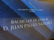 El IES Juan de la Cierva y Codorníu otorga la distinción de Bachiller de Honor 2025 al alcalde de Totana, Juan Pagán Sánchez  - Foto 1