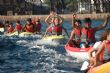 UN TOTAL DE 35 ALUMNOS DEL COLEGIO "REINA SOFÍA" DE TOTANA PARTICIPAN EN EL PROGRAMA DE ACTIVIDADES DEPORTIVAS Y RECREATIVAS EN CONTACTO CON EL MAR, QUE TUVO LUGAR EN EL PUERTO DEPORTIVO DE ÁGUILAS - Foto 2