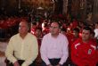 EL CONCEJAL DE DEPORTES ACOMPAÑA A MÁS DE 220 NIÑOS Y AL CUERPO TÉCNICO Y DIRECTIVO DE LA ESCUELA MUNICIPAL DE FÚTBOL EN LA TRADICIONAL OFRENDA FLORAL A LA PATRONA DE LA LOCALIDAD SANTA EULALIA - Foto 5