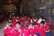 EL CONCEJAL DE DEPORTES ACOMPAÑA A MÁS DE 220 NIÑOS Y AL CUERPO TÉCNICO Y DIRECTIVO DE LA ESCUELA MUNICIPAL DE FÚTBOL EN LA TRADICIONAL OFRENDA FLORAL A LA PATRONA DE LA LOCALIDAD SANTA EULALIA - Foto 12