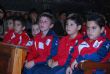 EL CONCEJAL DE DEPORTES ACOMPAÑA A MÁS DE 220 NIÑOS Y AL CUERPO TÉCNICO Y DIRECTIVO DE LA ESCUELA MUNICIPAL DE FÚTBOL EN LA TRADICIONAL OFRENDA FLORAL A LA PATRONA DE LA LOCALIDAD SANTA EULALIA - Foto 23